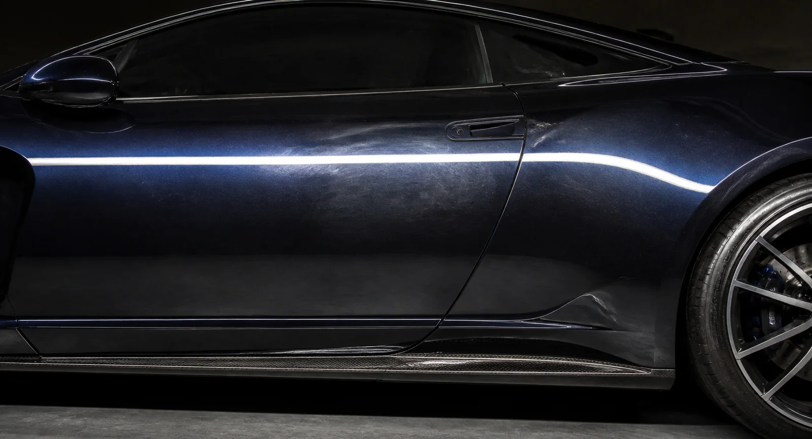 Vehicle paint before correction